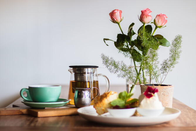 Neighbourhood Kitchen Tauranga Devonshire tea